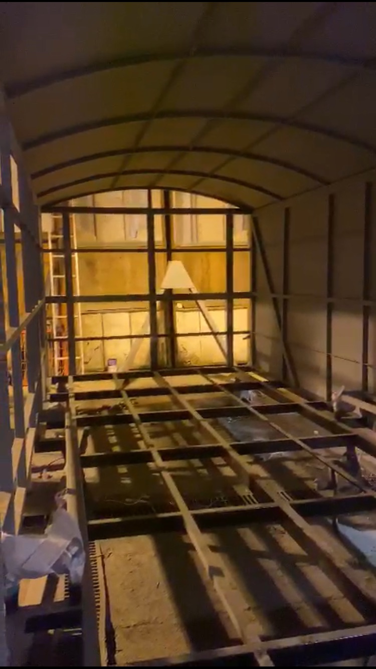 Carro HF — Estructura del arco interior
