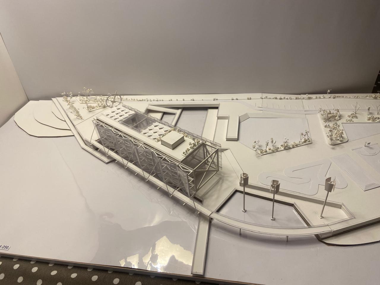 Maquetas — Vista aérea modelo urbano