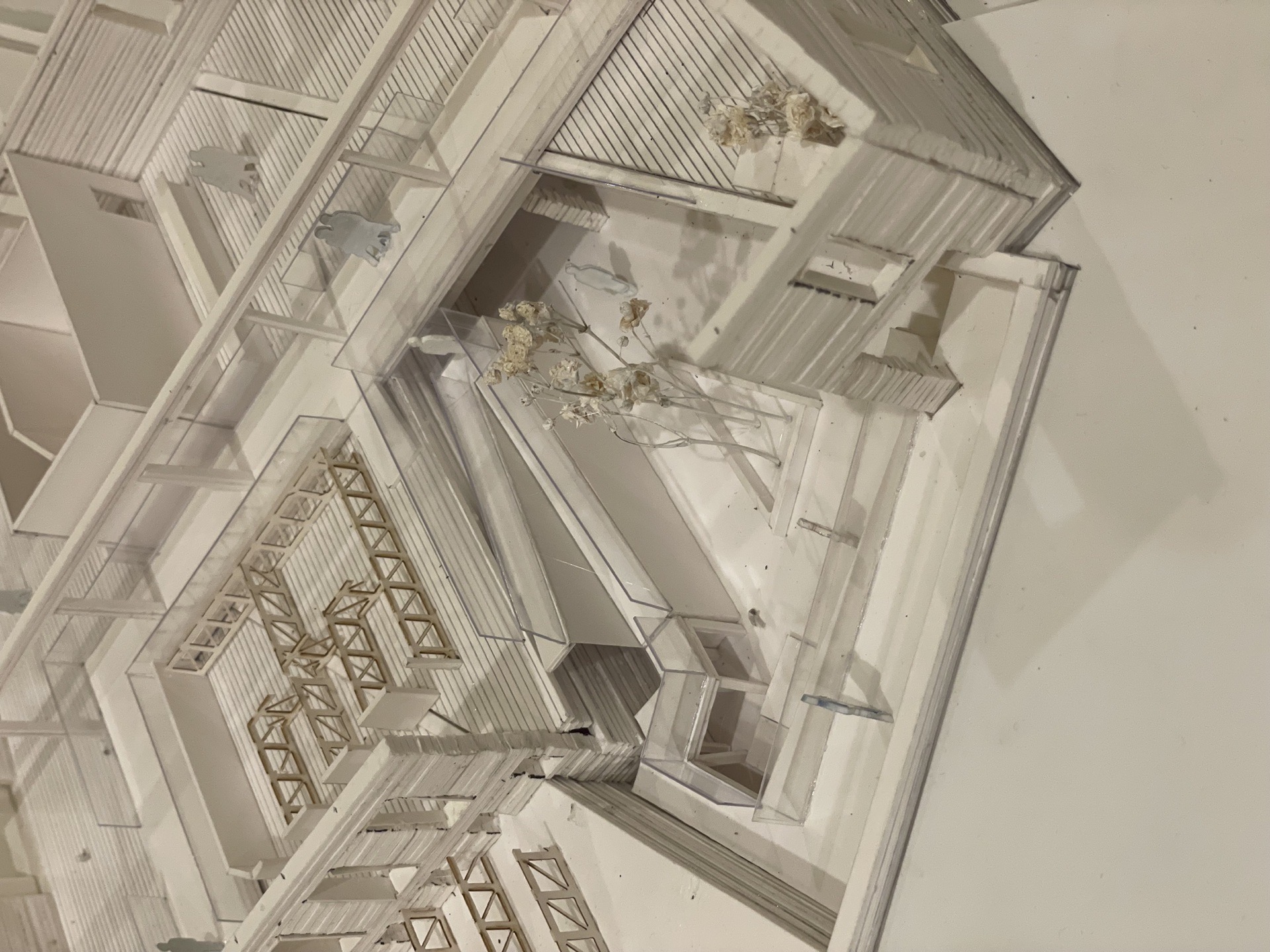 Maquetas — Detalle interior cenital