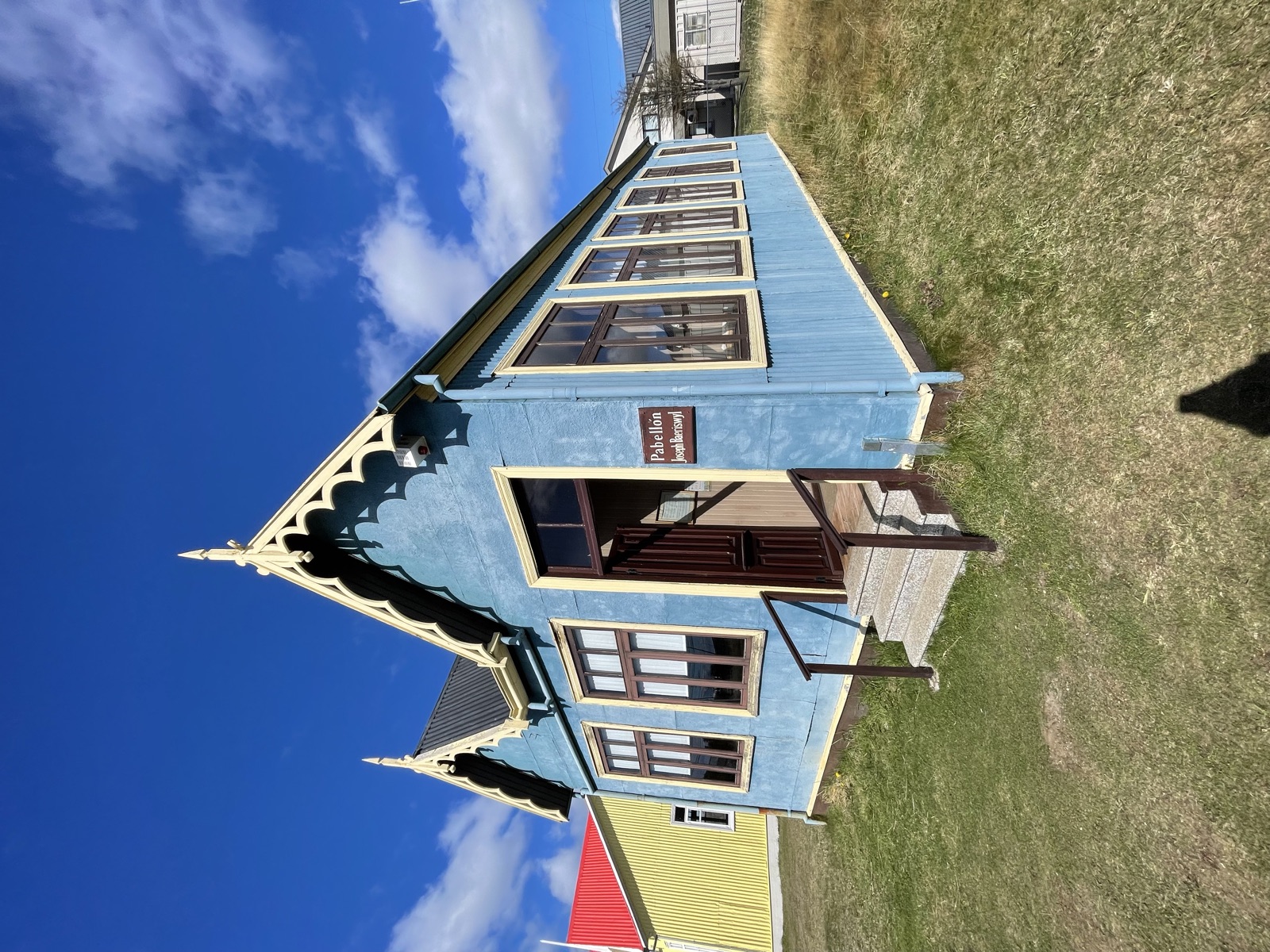 Casas de colores en zinc